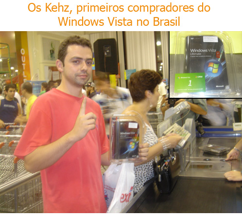 [Primeiro comprador do Windows Vista] 